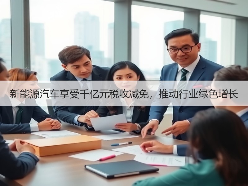 新能源汽车享受千亿元税收减免,推动行业绿色增长 新能源汽车享受千亿元税收减免,推动行业绿色增长