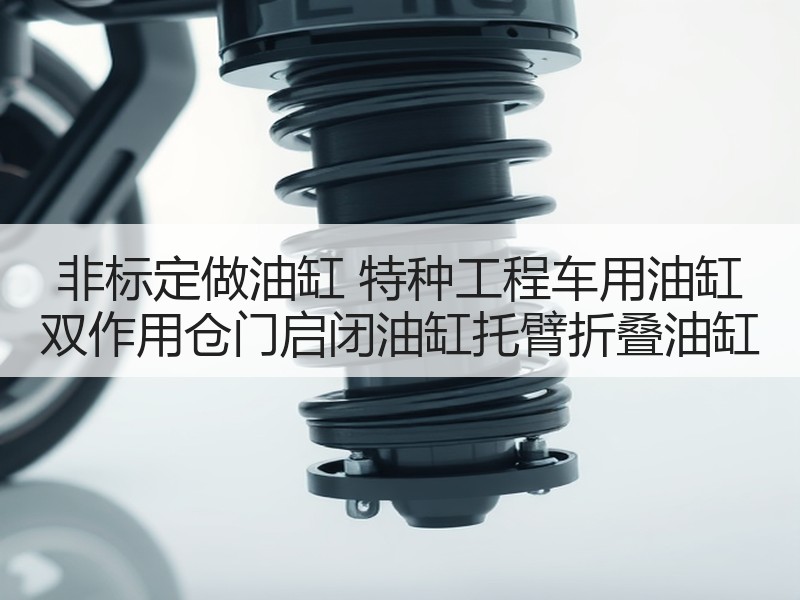 非标定做油缸 特种工程车用油缸 双作用仓门启闭油缸托臂折叠油缸