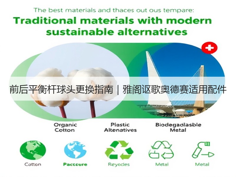 前后平衡杆球头更换指南｜雅阁讴歌奥德赛适用配件