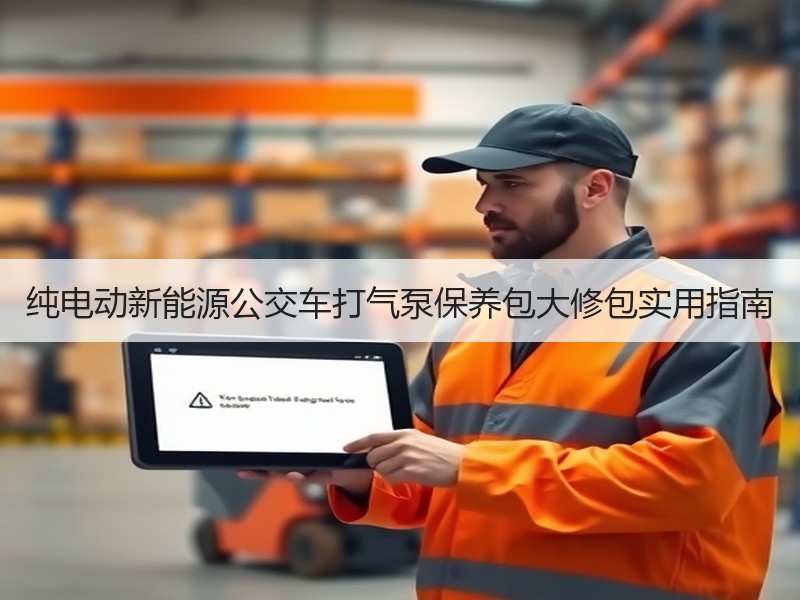 纯电动新能源公交车打气泵保养包大修包实用指南 纯电动新能源公交车打气泵保养包大修包实用指南