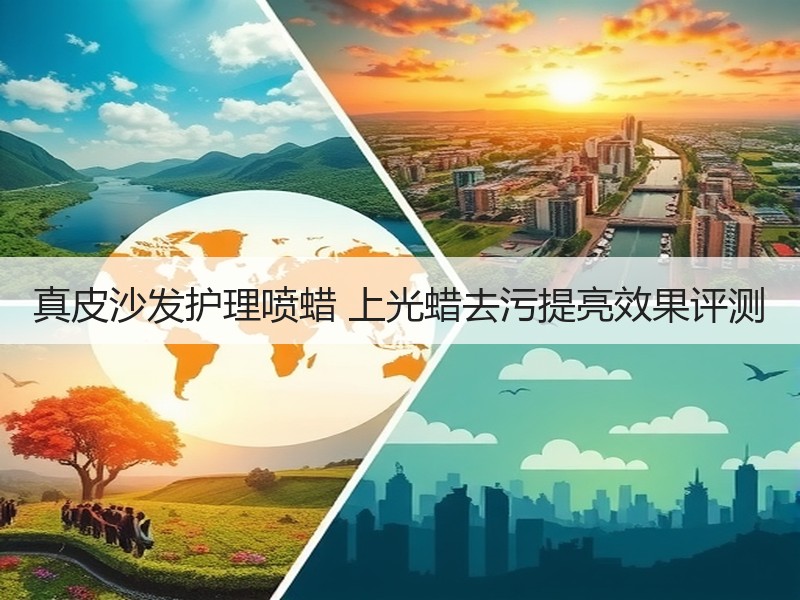 真皮沙发护理喷蜡 上光蜡去污提亮效果评测