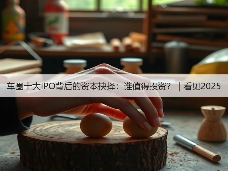 车圈十大IPO背后的资本抉择：谁值得投资？｜看见2025