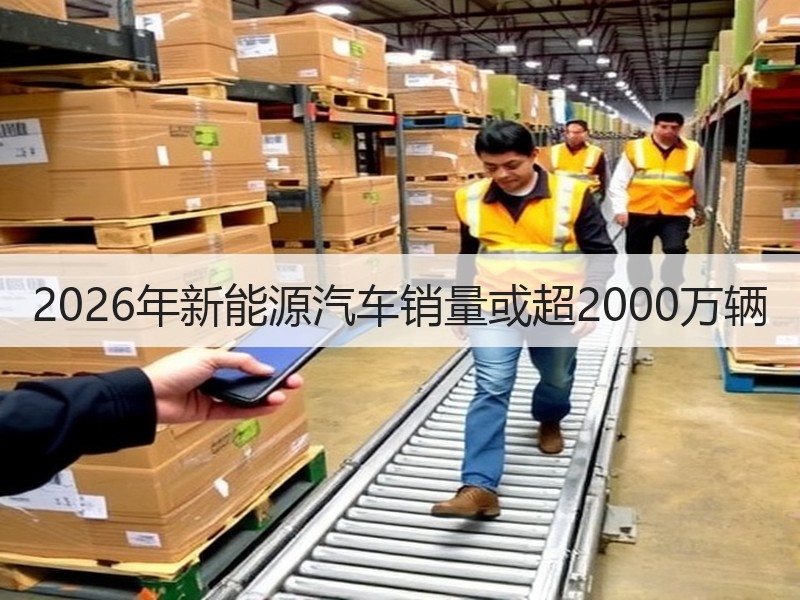 2026年新能源汽车销量或超2000万辆