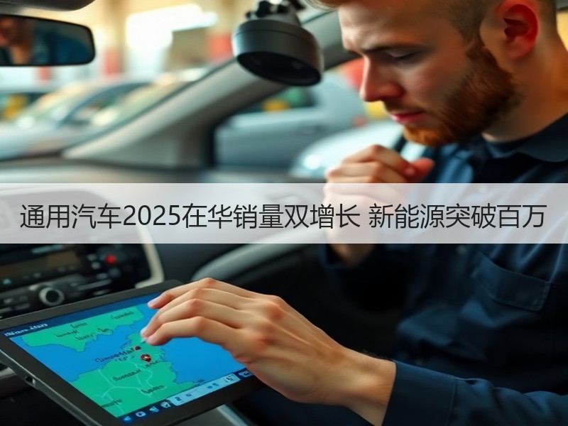 通用汽车2025在华销量双增长 新能源突破百万