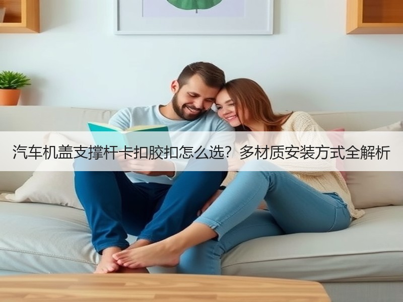汽车机盖支撑杆卡扣胶扣怎么选?多材质安装方式全解析 汽车机盖支撑杆卡扣胶扣怎么选?多材质安装方式全解析