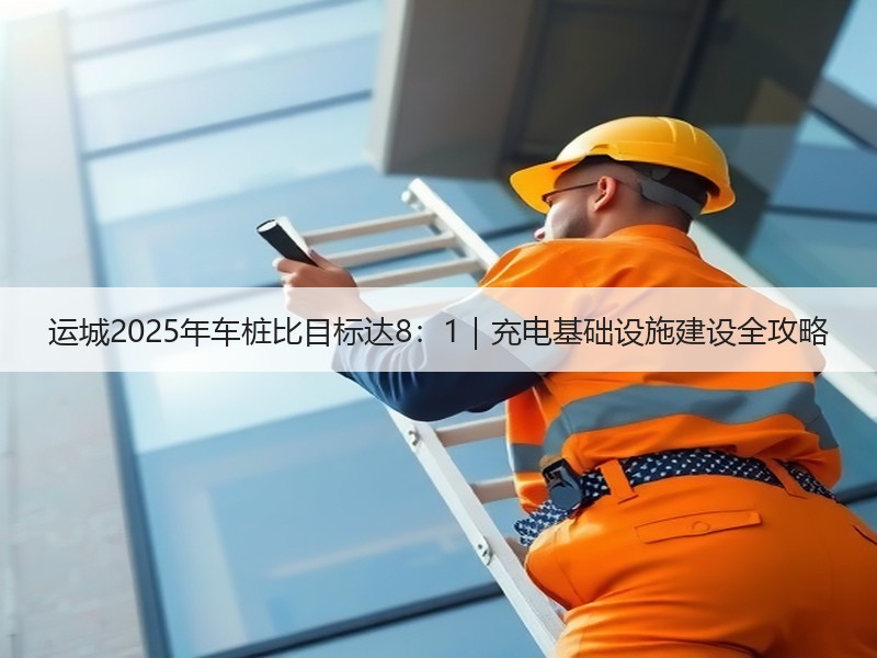 运城2025年车桩比目标达8:1|充电基础设施建设全攻略 运城2025年车桩比目标达8:1|充电基础设施建设全攻略