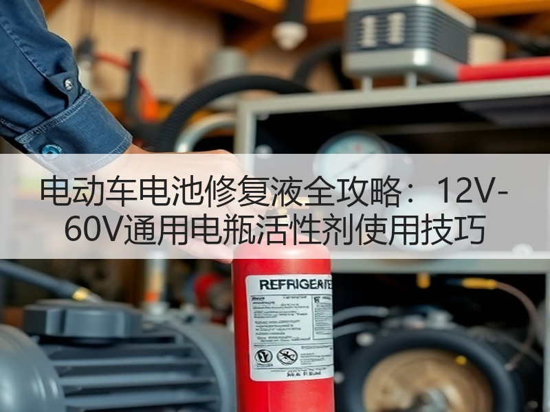 电动车电池修复液全攻略：12V-60V通用电瓶活性剂使用技巧