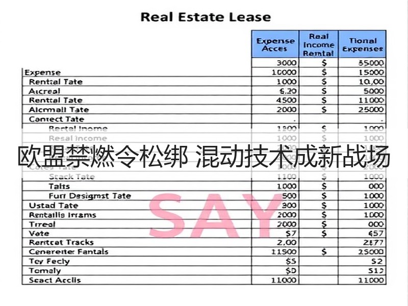 欧盟禁燃令松绑 混动技术成新战场 欧盟禁燃令松绑 混动技术成新战场