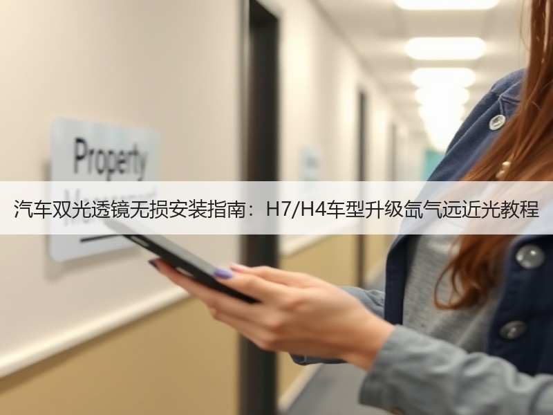 汽车双光透镜无损安装指南:H7/H4车型升级氙气远近光教程 汽车双光透镜无损安装指南:H7/H4车型升级氙气远近光教程