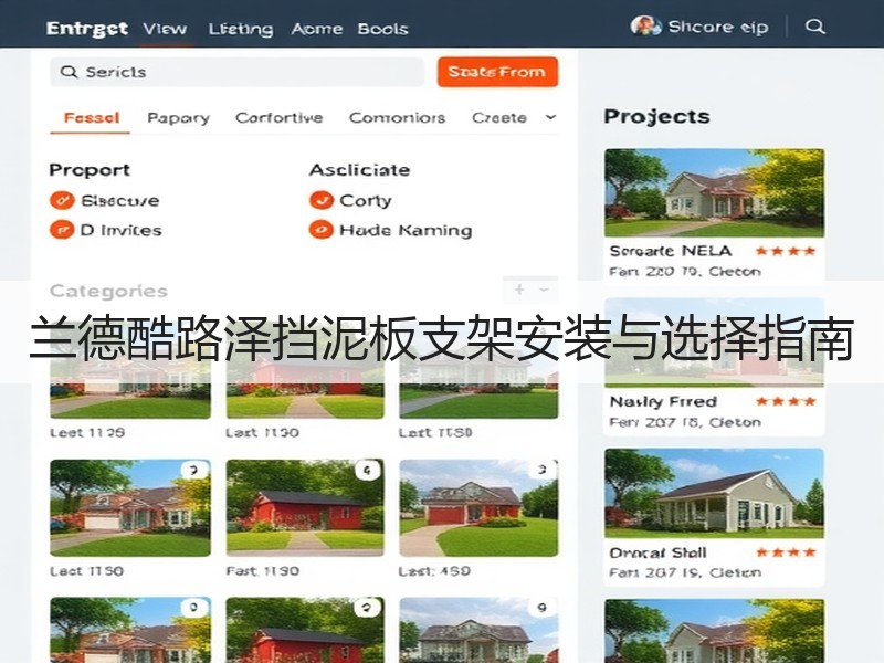 兰德酷路泽挡泥板支架安装与选择指南