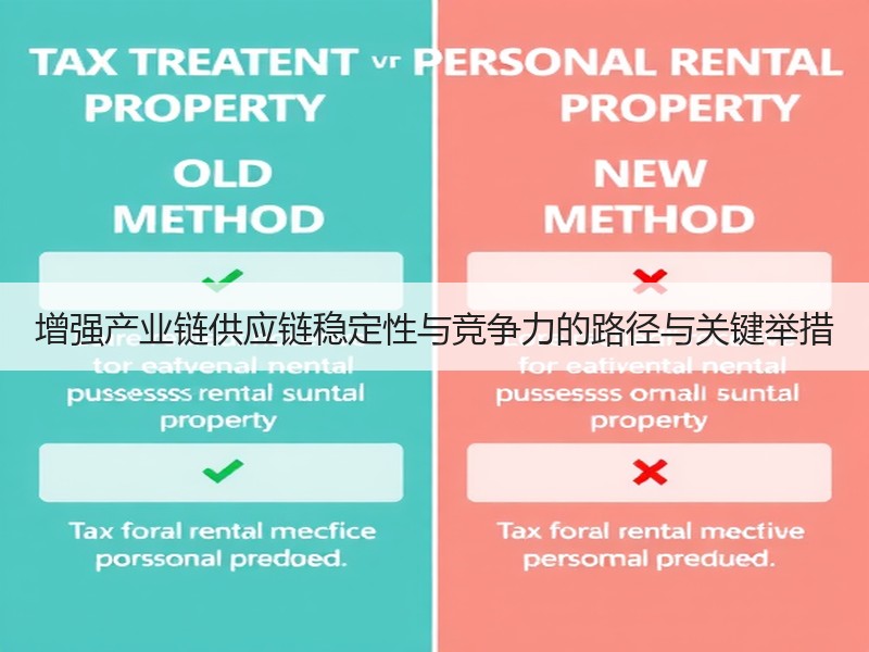 增强产业链供应链稳定性与竞争力的路径与关键举措 增强产业链供应链稳定性与竞争力的路径与关键举措
