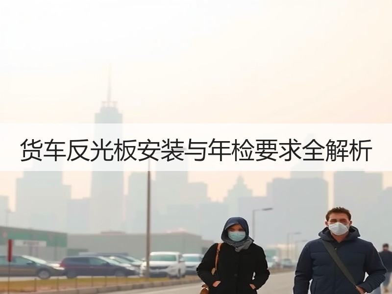 货车反光板安装与年检要求全解析 货车反光板安装与年检要求全解析
