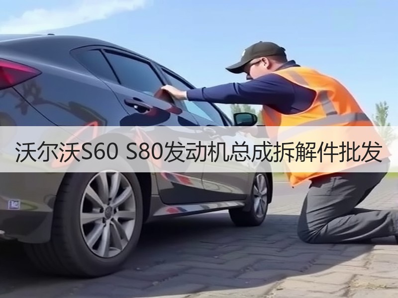 沃尔沃S60 S80发动机总成拆解件批发