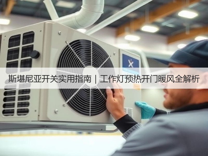 斯堪尼亚开关实用指南｜工作灯预热开门暖风全解析
