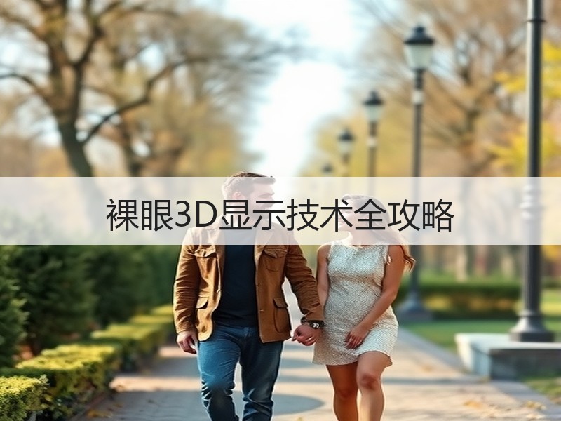 裸眼3D显示技术全攻略