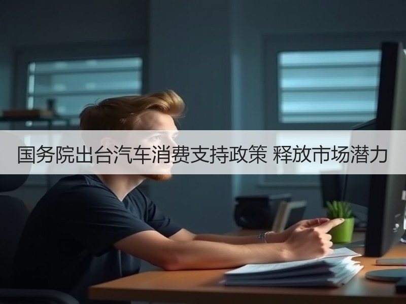 国务院出台汽车消费支持政策 释放市场潜力 国务院出台汽车消费支持政策 释放市场潜力