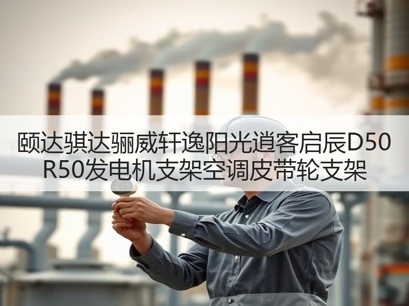 颐达骐达骊威轩逸阳光逍客启辰D50 R50发电机支架空调皮带轮支架