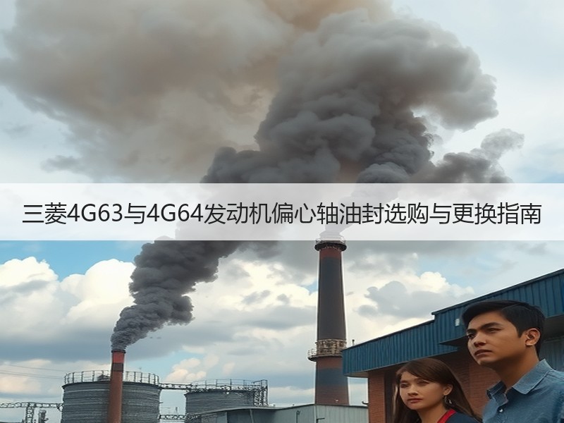 三菱4G63与4G64发动机偏心轴油封选购与更换指南 三菱4G63与4G64发动机偏心轴油封选购与更换指南