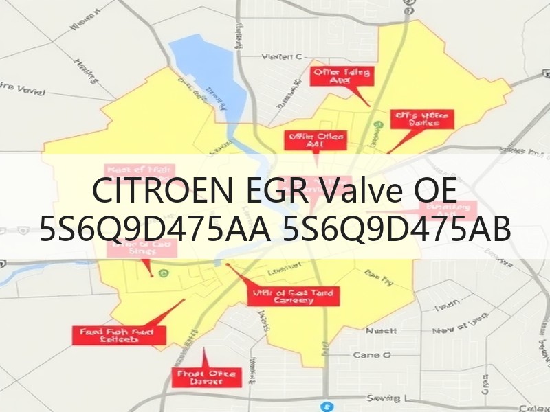 CITROEN EGR Valve OE 5S6Q9D475AA 5S6Q9D475AB CITROEN EGR Valve OE 5S6Q9D475AA 5S6Q9D475AB