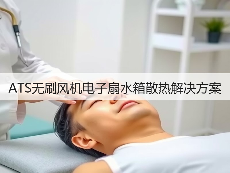 ATS无刷风机电子扇水箱散热解决方案