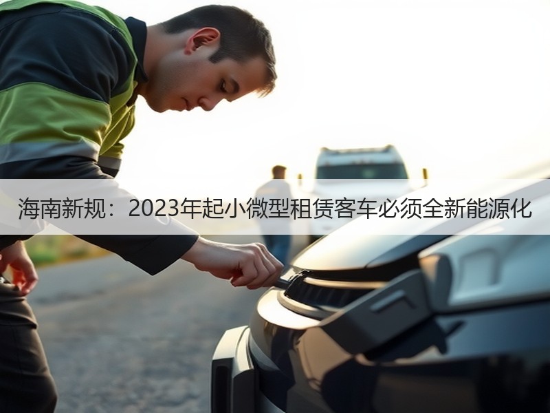 海南新规:2023年起小微型租赁客车必须全新能源化 海南新规:2023年起小微型租赁客车必须全新能源化