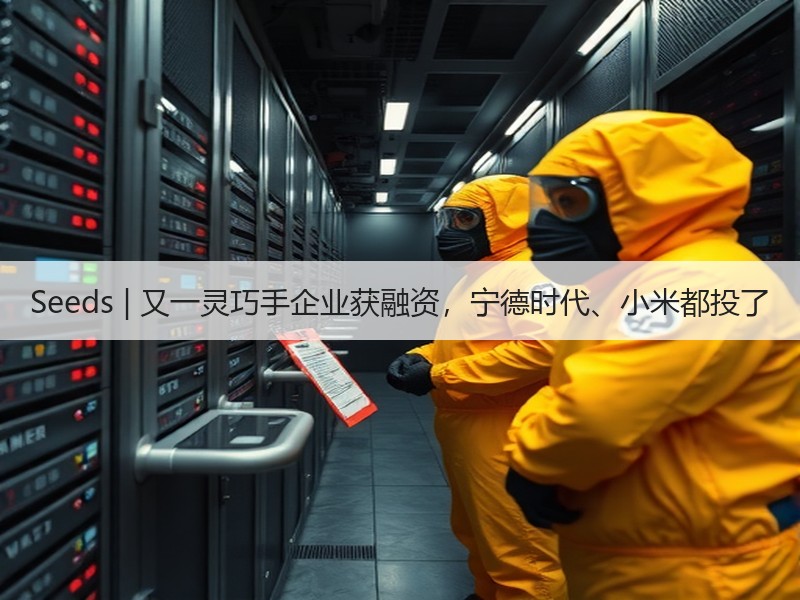 Seeds | 又一灵巧手企业获融资，宁德时代、小米都投了