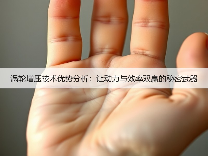 涡轮增压技术优势分析：让动力与效率双赢的秘密武器