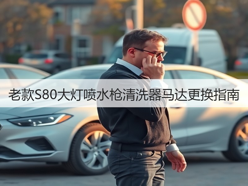 老款S80大灯喷水枪清洗器马达更换指南 老款S80大灯喷水枪清洗器马达更换指南