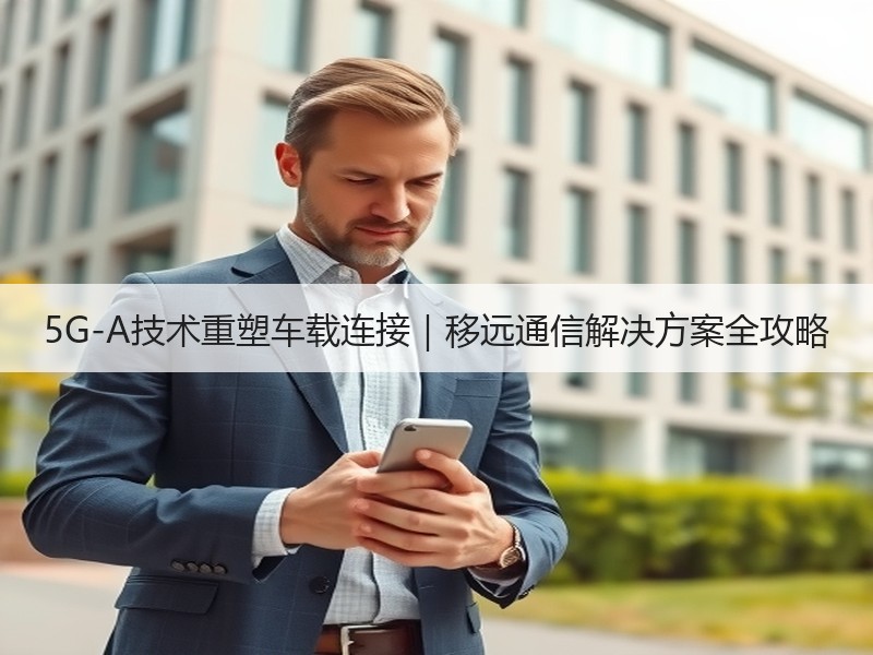 5G-A技术重塑车载连接｜移远通信解决方案全攻略