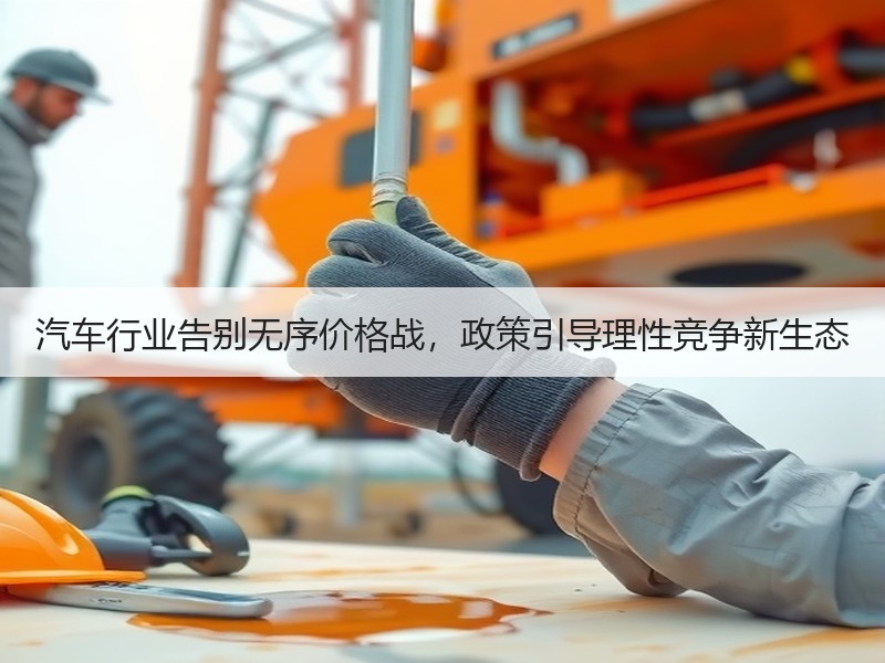 汽车行业告别无序价格战,政策引导理性竞争新生态 汽车行业告别无序价格战,政策引导理性竞争新生态
