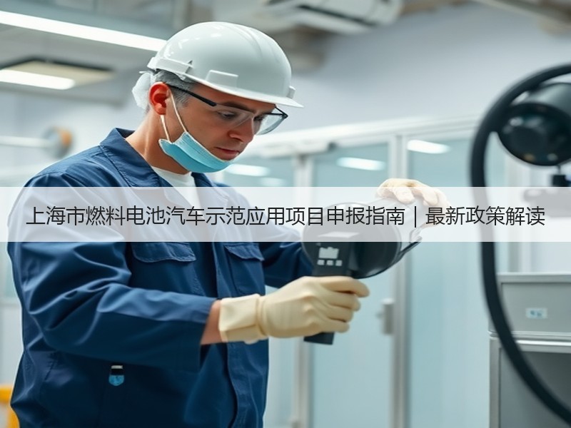 上海市燃料电池汽车示范应用项目申报指南|最新政策解读 上海市燃料电池汽车示范应用项目申报指南|最新政策解读