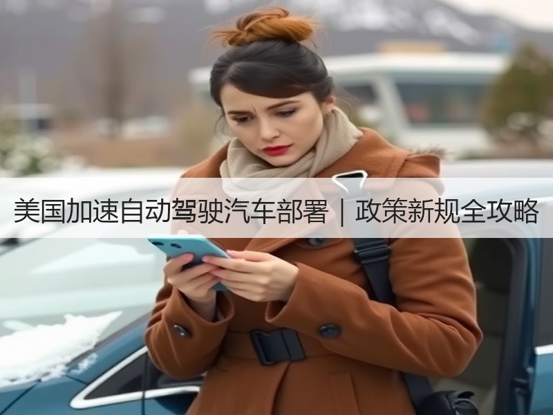 美国加速自动驾驶汽车部署|政策新规全攻略 美国加速自动驾驶汽车部署|政策新规全攻略