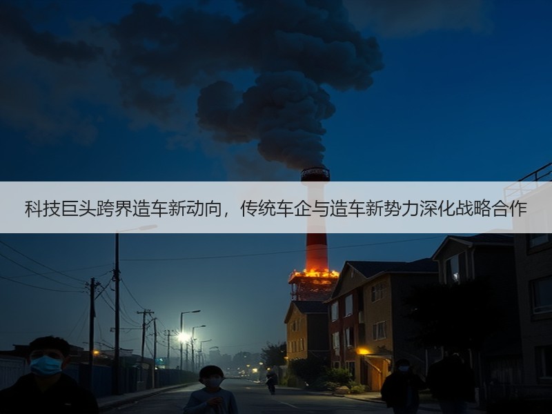 科技巨头跨界造车新动向,传统车企与造车新势力深化战略合作 科技巨头跨界造车新动向,传统车企与造车新势力深化战略合作