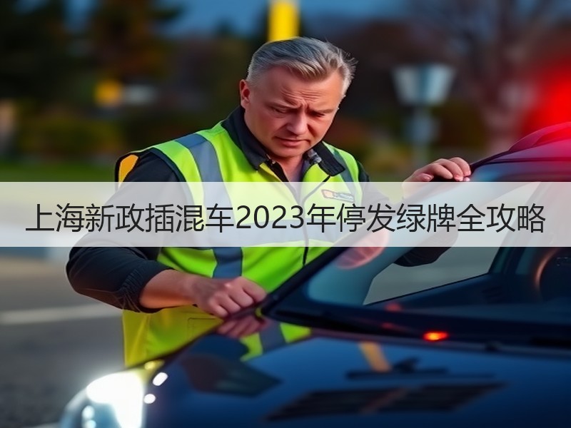 上海新政插混车2023年停发绿牌全攻略 上海新政插混车2023年停发绿牌全攻略
