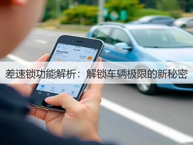 差速锁功能解析：解锁车辆极限的新秘密