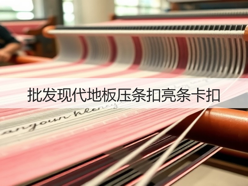 批发现代地板压条扣亮条卡扣