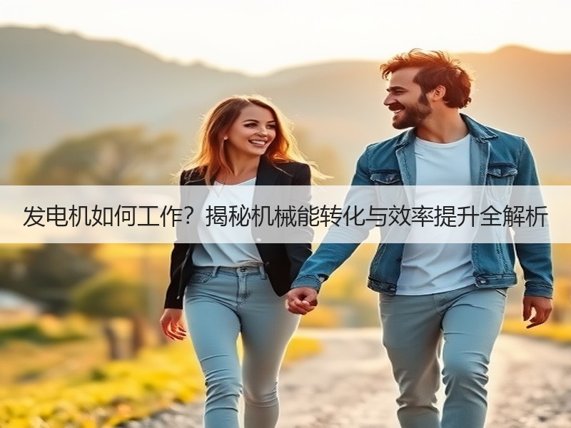 发电机如何工作？揭秘机械能转化与效率提升全解析