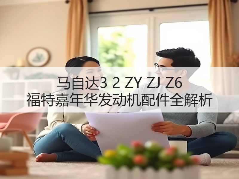 马自达3 2 ZY ZJ Z6 福特嘉年华发动机配件全解析