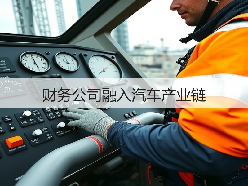财务公司融入汽车产业链