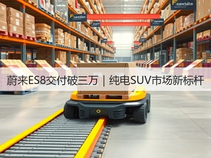 蔚来ES8交付破三万|纯电SUV市场新标杆 蔚来ES8交付破三万|纯电SUV市场新标杆