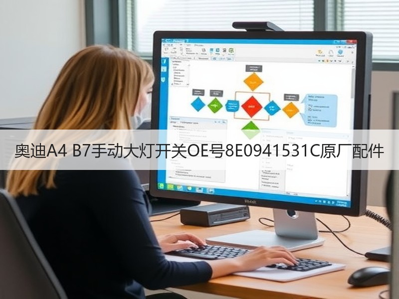 奥迪A4 B7手动大灯开关OE号8E0941531C原厂配件 奥迪A4 B7手动大灯开关OE号8E0941531C原厂配件