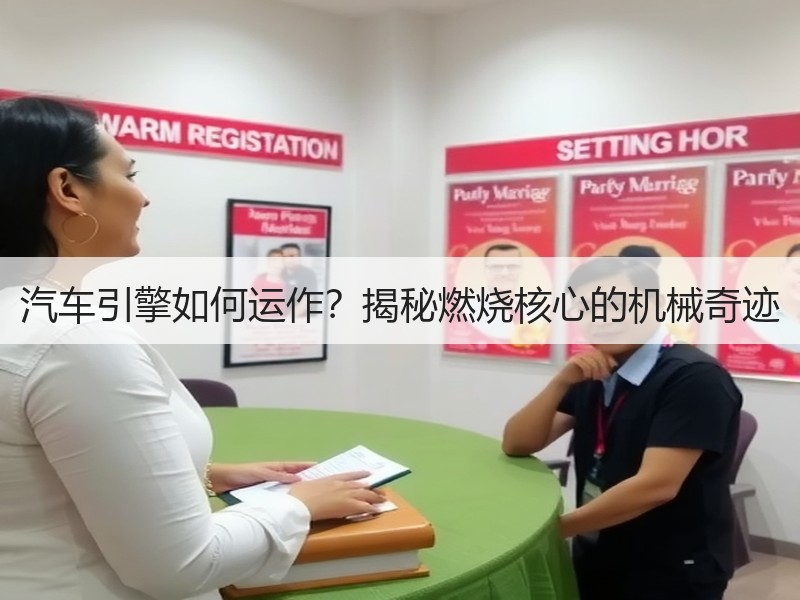 汽车引擎如何运作?揭秘燃烧核心的机械奇迹 汽车引擎如何运作?揭秘燃烧核心的机械奇迹