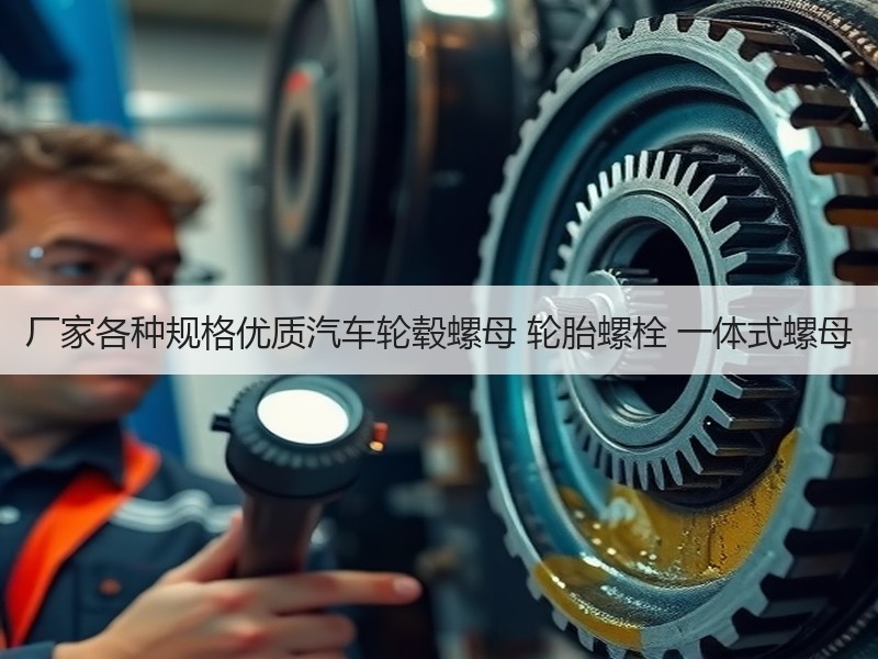 厂家各种规格优质汽车轮毂螺母 轮胎螺栓 一体式螺母