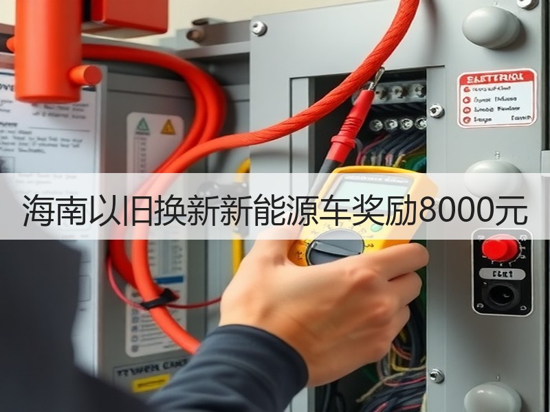 海南以旧换新新能源车奖励8000元 海南以旧换新新能源车奖励8000元