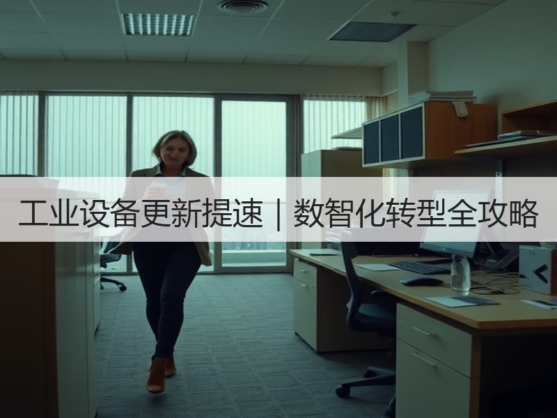 工业设备更新提速|数智化转型全攻略 工业设备更新提速|数智化转型全攻略