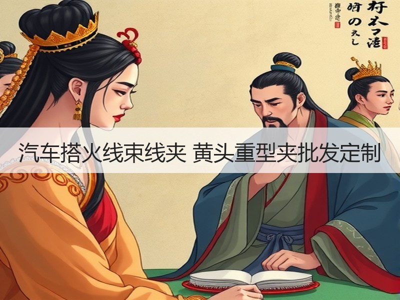 汽车搭火线束线夹 黄头重型夹批发定制