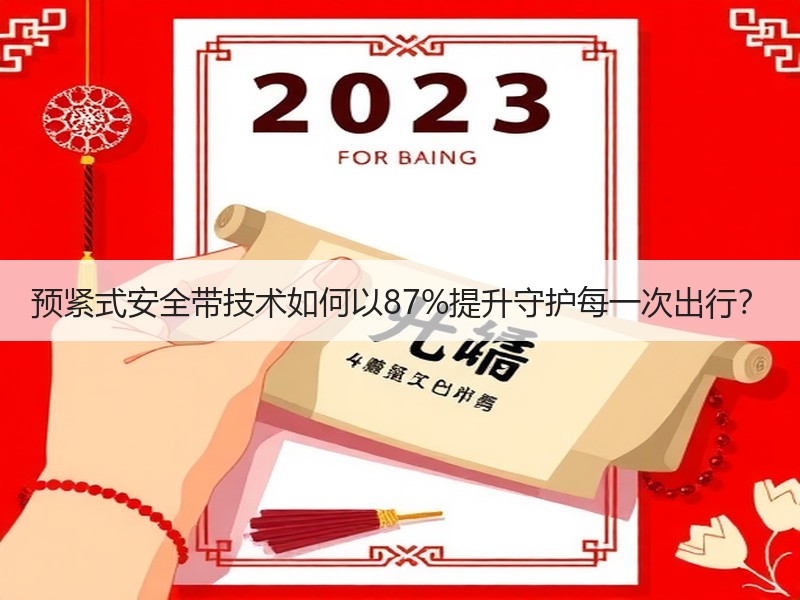 预紧式安全带技术如何以87%提升守护每一次出行? 预紧式安全带技术如何以87%提升守护每一次出行?