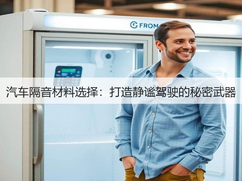 汽车隔音材料选择：打造静谧驾驶的秘密武器