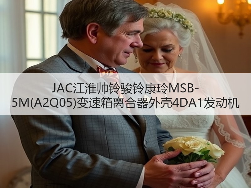JAC江淮帅铃骏铃康玲MSB-5M(A2Q05)变速箱离合器外壳4DA1发动机