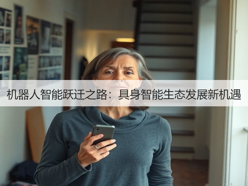 机器人智能跃迁之路:具身智能生态发展新机遇 机器人智能跃迁之路:具身智能生态发展新机遇